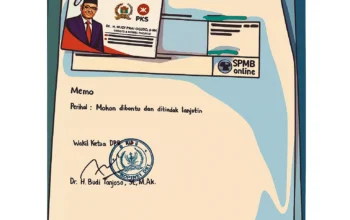 Ilustrasi - Partai Keadilan Sejahtera (PKS) mencopot Budi Prajogo dari jabatannya sebagai wakil ketua DPRD Banten. Keputusan ini diambil setelah mencuatnya polemik dugaan titipan siswa dalam proses sistem penerimaan murid baru (SPMB) di salah satu SMA Negeri di Kota Cilegon, yang menyeret nama Budi.