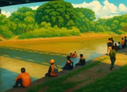 Ilustrasi - Tim SAR gabungan dari Basarnas, BPBD, dan relawan masih melakukan pencarian mahasiswi yang nekat terjun dari Jembatan Jurug ke Bengawan Solo, Senin, 1 Juli 2025.