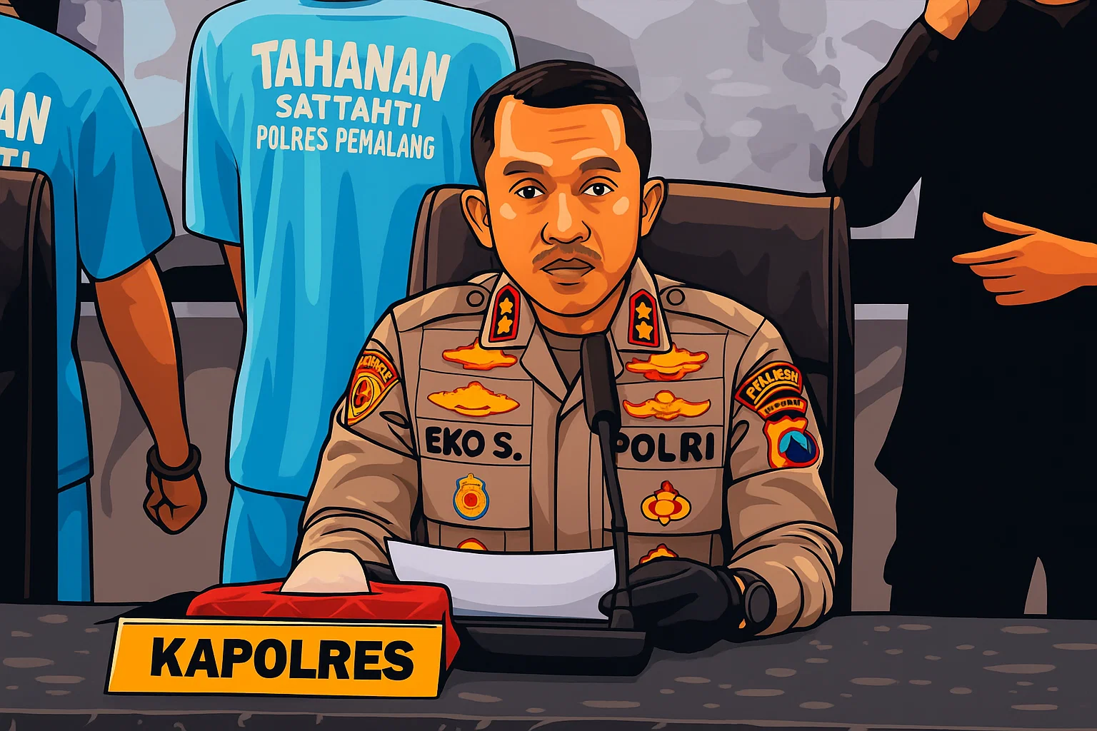 Ilustrasi - Kapolres Pemalang AKBP Eko Sunaryo.