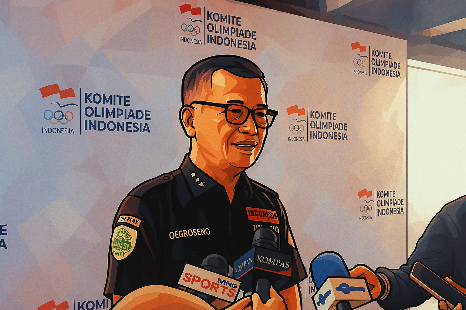 Ilustrasi - Ketua Umum Pengurus Pusat Persatuan Tenis Meja Seluruh Indonesia (PP PTMSI), Komjen Pol (Purn) Oegroseno.