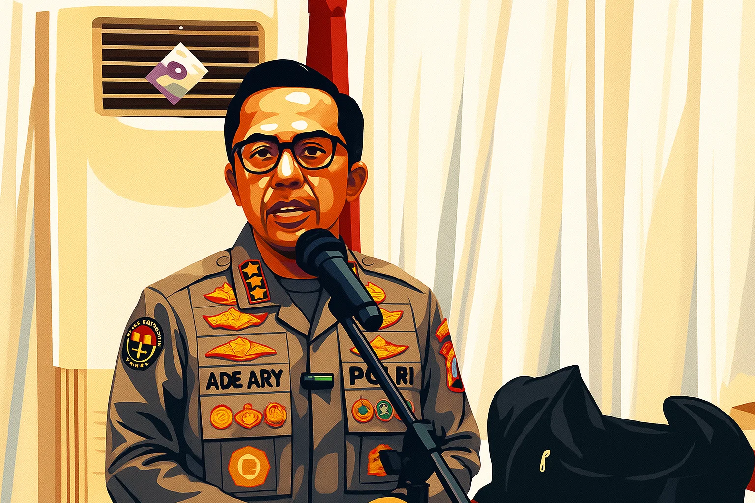 Ilustrasi - Kabid Humas Polda Metro Jaya, Kombes Pol Ade Ary Syam Indradi.