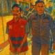 Ilustrasi - Yusak Cahyo Utomo (pakai rompi tahanan), terdakwa pembunuh satu keluarga digiring petugas di PN Kediri, Kamis (3/7/2025).