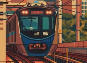 Ilustrasi - Rangkaian kereta MRT melintas menuju stasiun di Jakarta, Kamis (20/10/2022). Setelah penaikan pada 3 September 2022, rata-rata pengguna MRT per hari mengalami kenaikan rata-rata sebesar 3,8 persen dari 61.014 orang per hari menjadi 63.339 orang per hari.