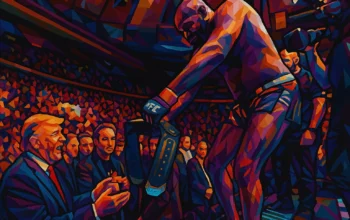 Ilustrasi - Donald Trump menyatakan keinginannya untuk mengadakan pertarungan UFC seni bela diri campuran di kompleks Gedung Putih.