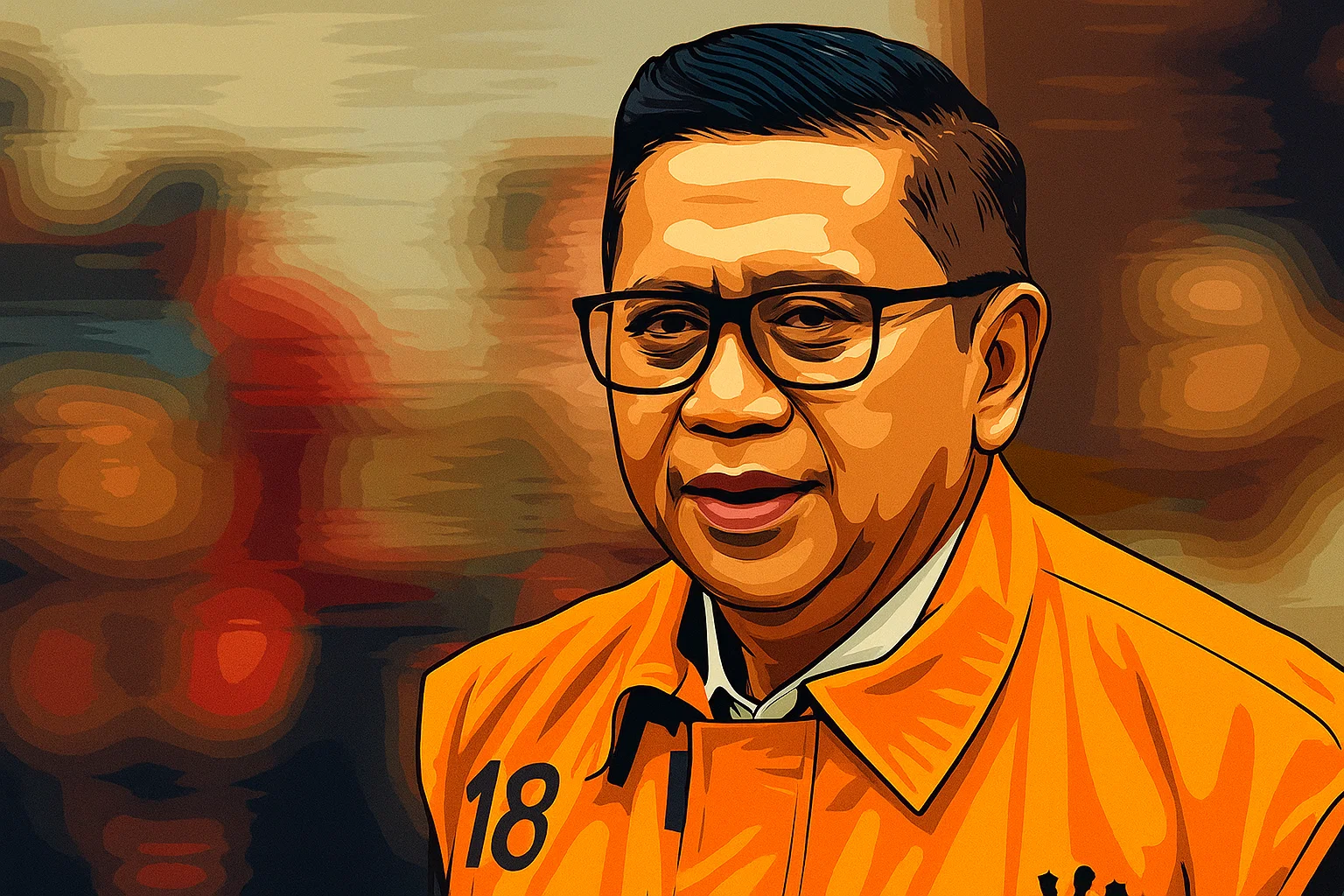 Ilustrasi - Hasto Kristiyanto.