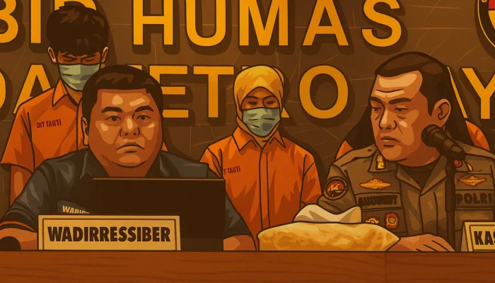 Polda Metro Jaya Bongkar Sindikat Love Scam, Tiga Tersangka Ditangkap, Kerugian Capai Ratusan Juta Rupiah