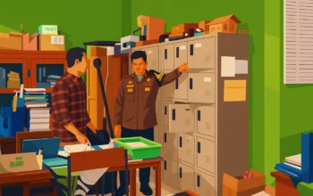 Ilustrasi - Ruangan sekolah di Gegerbitung, Kabupaten Sukabumi yang dibobol pencuri, Jumat, 4 Juli 2025.