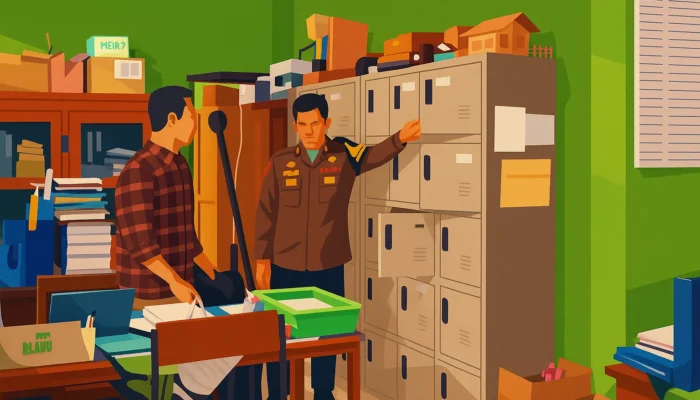 Dua Sekolah di Sukabumi Dibobol Maling dalam Semalam, Belasan Perangkat Elektronik Raib