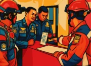 Ilustrasi - Petugas Damkar.