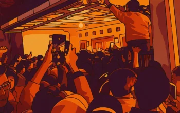 Ilustrasi - Para pengemudi atau driver Shopee Food menggeruduk kediaman TTW yang menganiaya rekan mereka di Godean, Sleman Yogyakarta.