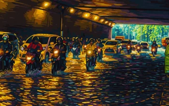 Ilustrasi - Banjir Jakarta.