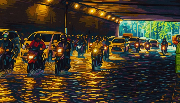 Banjir Jakarta 6 Juli 2025: 42 RT Tergenang, Ketinggian Capai 3 Meter
