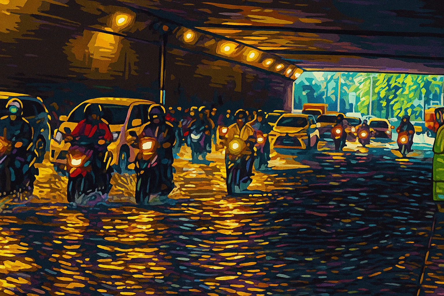 Ilustrasi - Banjir Jakarta.