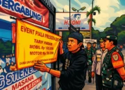 Ilustrasi - Kapolresta Bandung Kombes Pol Aldi Subartono bersama Dandim 0624 Letkol Inf Tinton Amin Putra menindak lokasi parkir liar bertarif Rp 100.000 di depan Stadion SJH saat Piala Presiden 2025, Minggu 6 Juli 2025.