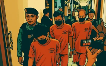 Ilustrasi - Salah satu tersangka kasus penganiayaan terhadap AML (22) yang merupakan pacar driver ojek online Shopee Food ternyata baru pulang menunaikan ibadah haji.