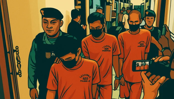 Baru Pulang Haji, Seorang Ayah di Sleman Jadi Tersangka Penganiayaan Bersama Anak-Anaknya terhadap Pacar Driver Ojol