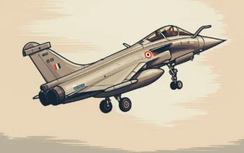 Ilustrasi - Jet tempur Rafale buatan Prancis lepas landas pada hari pembukaan Aero India 2021 di pangkalan udara Yelahanka di Bengaluru, India, Rabu, 3 Februari 2021.