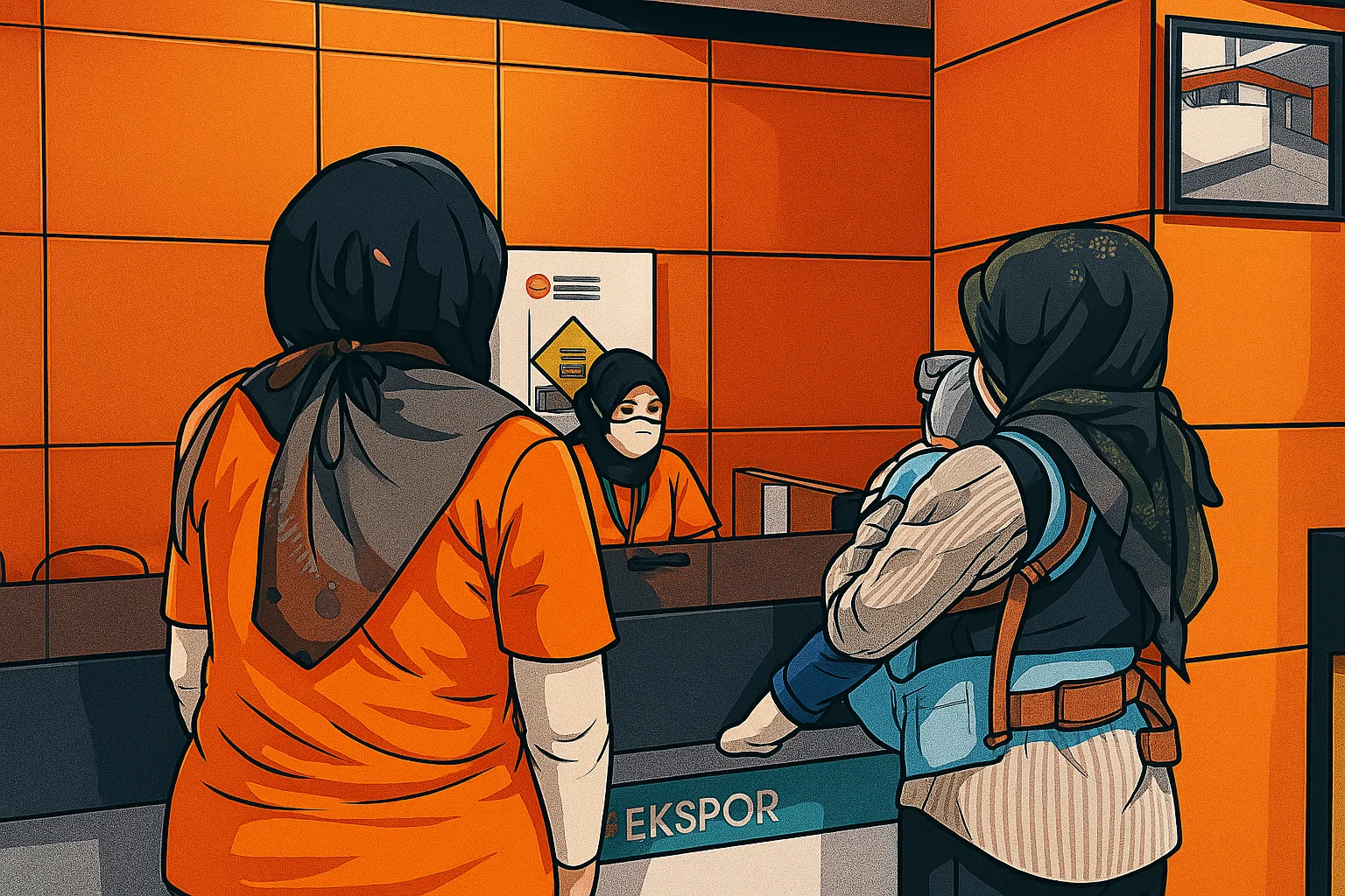 Ilustrasi - pencairan Bantuan subsidi upah (BSU).