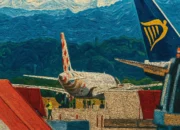 Ilustrasi - Insiden Tragis di Bandara Milan: Pria Tewas Tersedot Mesin Pesawat Volotea.