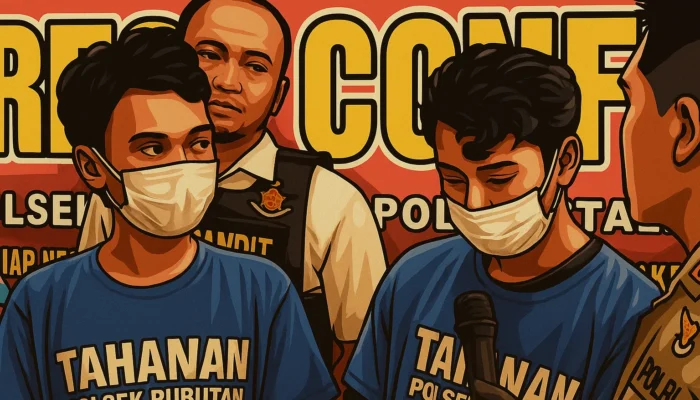 Dua Residivis Surabaya Kembali Menjambret, Diamuk Massa Usai Gagal Rampas HP Mahasiswi
