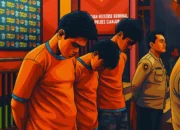 Ilustrasi - Polisi menangkap tiga pelaku dan mengamankan barang bukti senjata tajam dalam bentrok di Cianjur.