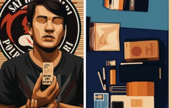 Ilustrasi - AS alias Alang, seorang pengedar narkoba jenis sabu asal Jagasatru Kota Cirebon usai ditangkap polisi.