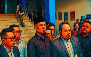 Ilustrasi - Musisi sekaligus anggota DPR RI Ahmad Dhani didampingi kuasa hukumnya membuat laporan polisi di SPKT Polda Metro Jaya, Jakarta Selatan, Kamis (10/7/2025).