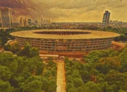 Ilustrasi - Gelora Bung Karno (GBK).