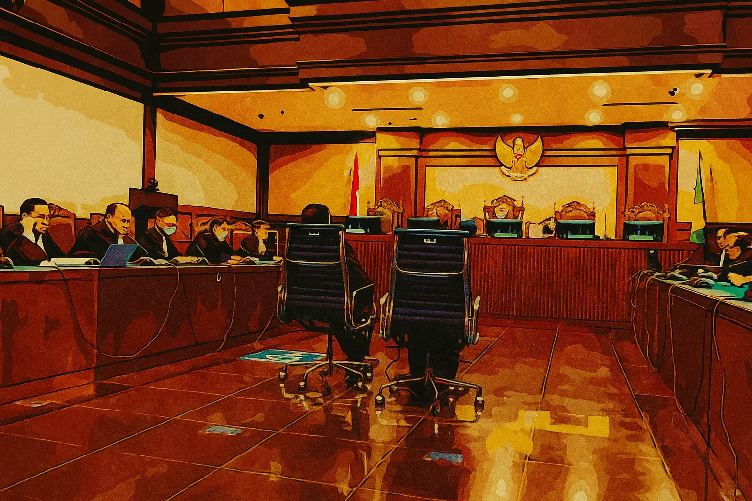 Ilustrasi - JPU KPK membacakan replik atas pledoi terdakwa Hasto Kristiyanto di Pengadilan Tipikor, Jakarta Pusat, Senin, 14 Juli 2025.