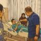 Ilustrasi - Aipda Darussalam menjalani perawatan intensif akibat luka bacokan di lengan kiri setelah diserang geng motor saat membubarkan aksi tawuran di wilayah Ligung, Kabupaten Majalengka.