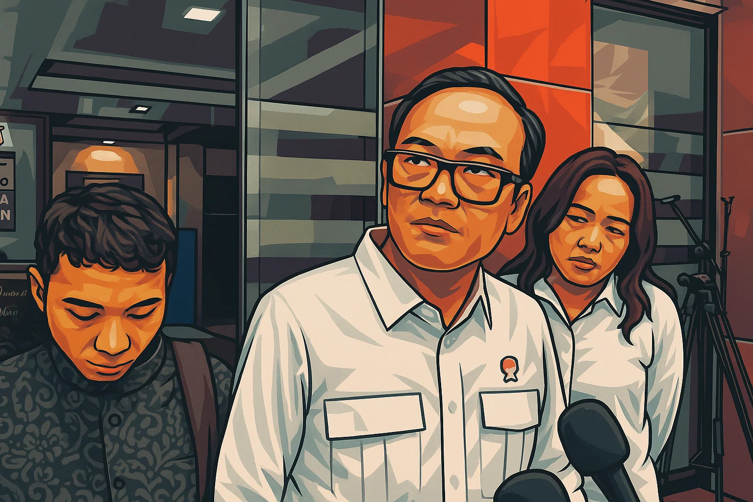Ilustrasi - Wakil Menteri Ketenagakerjaan (Wamenaker) Immanuel Ebenezer sambangi Polres Metro Jakarta Selatan, Senin (14/7/2025).