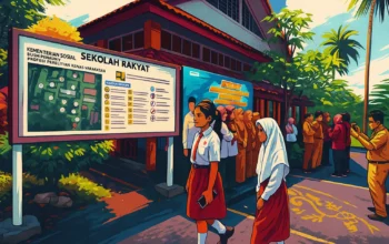 Ilustrasi - Bupati Banyuwangi Ipuk Fiestiandani memberikan motifasi kepada para siswa sekolah rakyat yang baru pertama kali masuk sekolah.