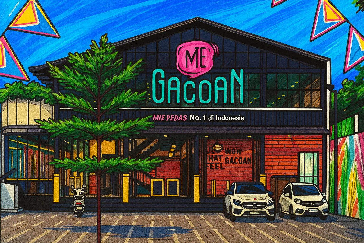 Ilustrasi - Mie Gacoan.