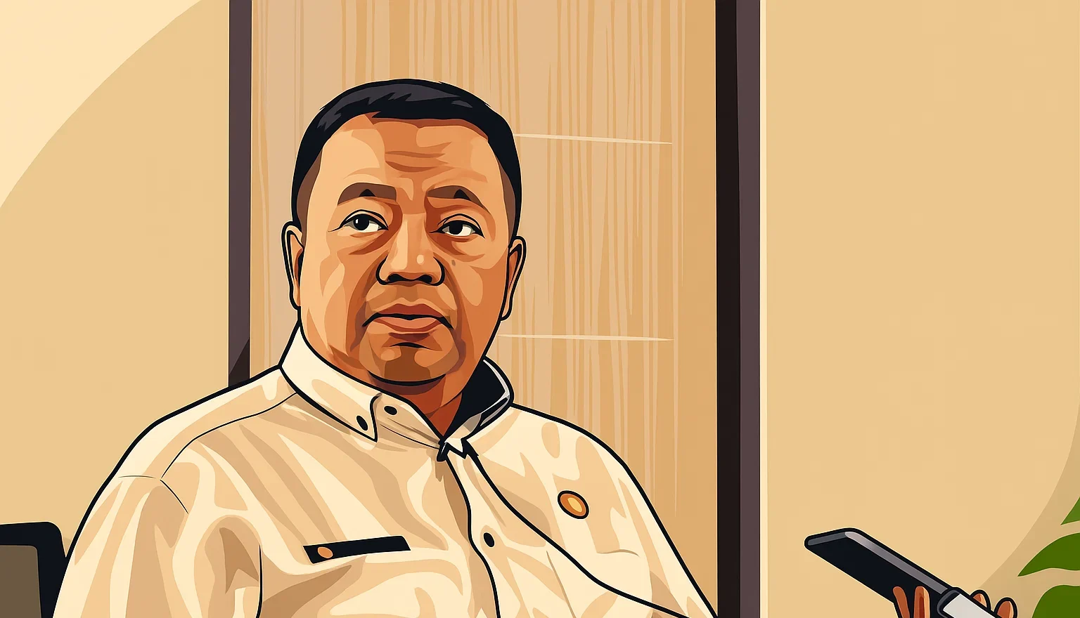 Ilustrasi - Kasubag TU KCD Wilayah X Provinsi Jabar Abdul Fatah saat memberikan keterangan di Cirebon, Jabar, Rabu 23 Juli 2025
