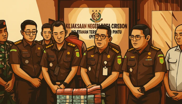 Empat Tersangka Pungli Dana PIP di SMAN 7 Cirebon Ditahan Kejari