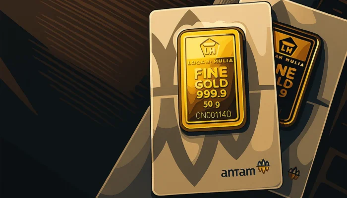 Harga Emas Antam Turun Rp 25.000, Kini Rp 1,945 Juta per Gram – Saat Tepat untuk Investasi?