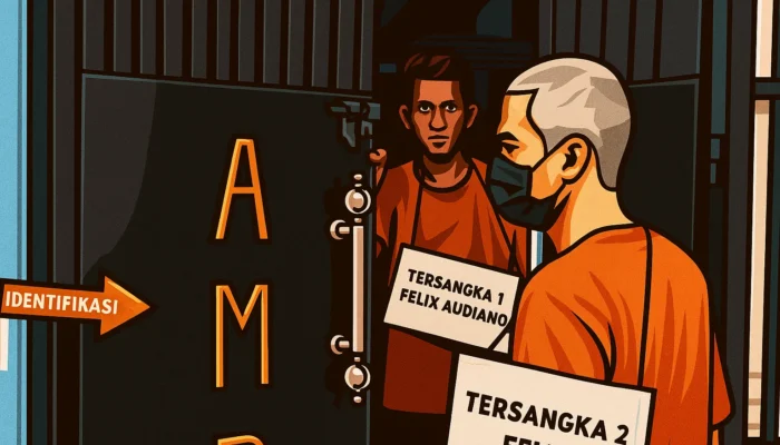 Polda Sumut Grebek Markas Ormas Ampi yang Dijadikan Pabrik Ekstasi, Satu Tewas Lompat ke Sungai Deli