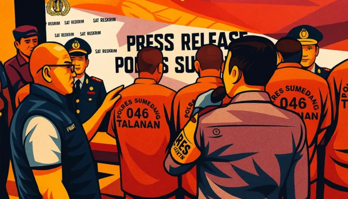 Polres Sumedang Tangkap Lima Tersangka Curanmor dan Curas, Salah Satu Pelaku Lukai Korban dengan Gunting