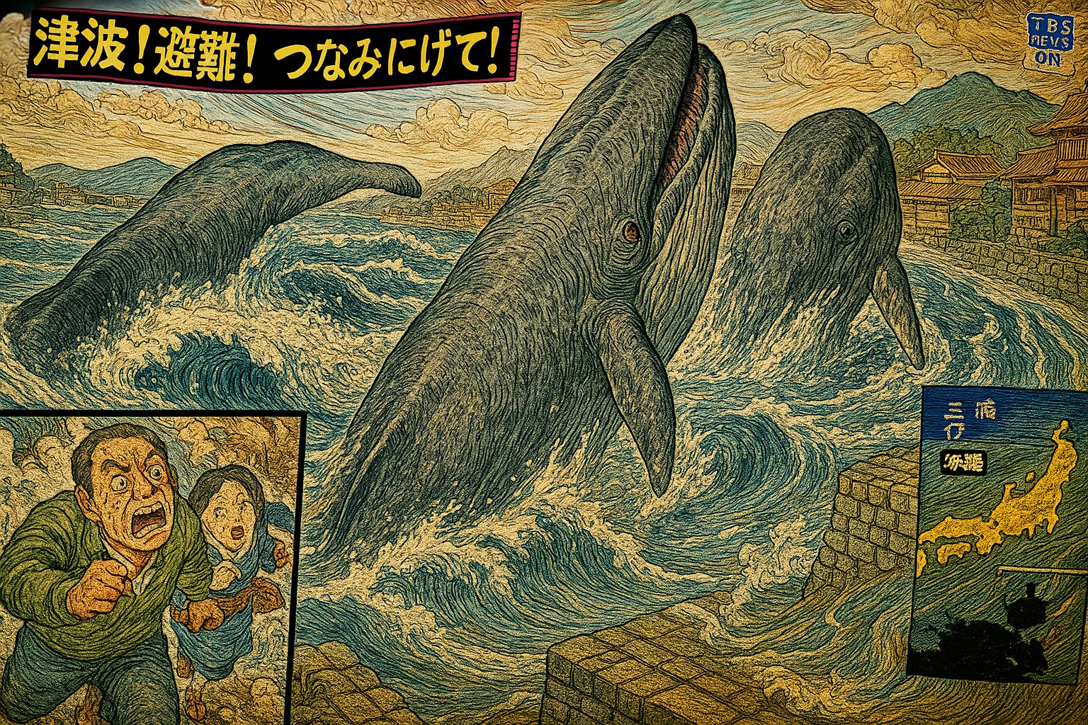 Ilustrasi - Empat paus besar ditemukan terdampar di sepanjang pantai Jepang hanya beberapa jam setelah gempa bumi berkekuatan magnitudo 8,7 di dekat Kamchatka, Rusia, Rabu 30 Juli 2025.