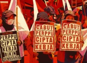 Ilustrasi - UU Cipta Kerja menuai kontroversi karena mengubah pasal-pasal penting ketenagakerjaan.