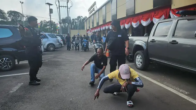Mata Elang Ditangkap Polres Depok (Foto: Dicky Agung Prihanto)