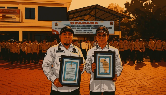 Perhutani KPH Purwodadi Terima Penghargaan dari Polres Grobogan atas Dukungan Program Ketahanan Pangan