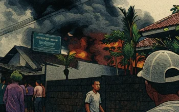 Ilustrasi - Sebuah asrama putra di Pesantren Al-Kahfi, Kecamatan Jampangkulon, Kabupaten Sukabumi, ludes dilalap si jago merah pada Kamis (31/7/2025).