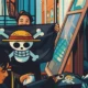 Ilustrasi - Penjahit di Desa Jati Kecamatan Jaten, Karanganyar, Jawa Tengah menunjukkan bendera One Piece yang sedang dibuatnya,