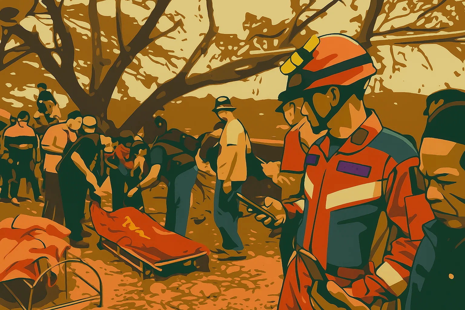 Ilustrasi - Penemuan mayat pria di Kali PIK, Penjaringan, Jakarta Utara, Minggu (3/8/2025).