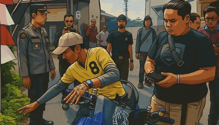 Frans Basten, Mata Elang yang Diciduk di Depok, Ngaku Beli Data Warga Penunggak Kredit