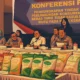 Ilustrasi - Mabes Polri Jumpa Pers Merek Beras Oplosan.