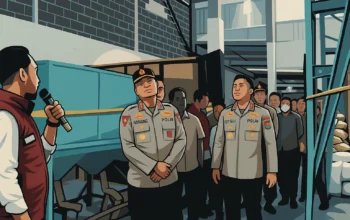 Ilustrasi - Satuan Reserse Kriminal (Satreskrim) Polresta Sidoarjo membongkar praktik pengoplosan beras premium, Senin 4 Agustus 2025.