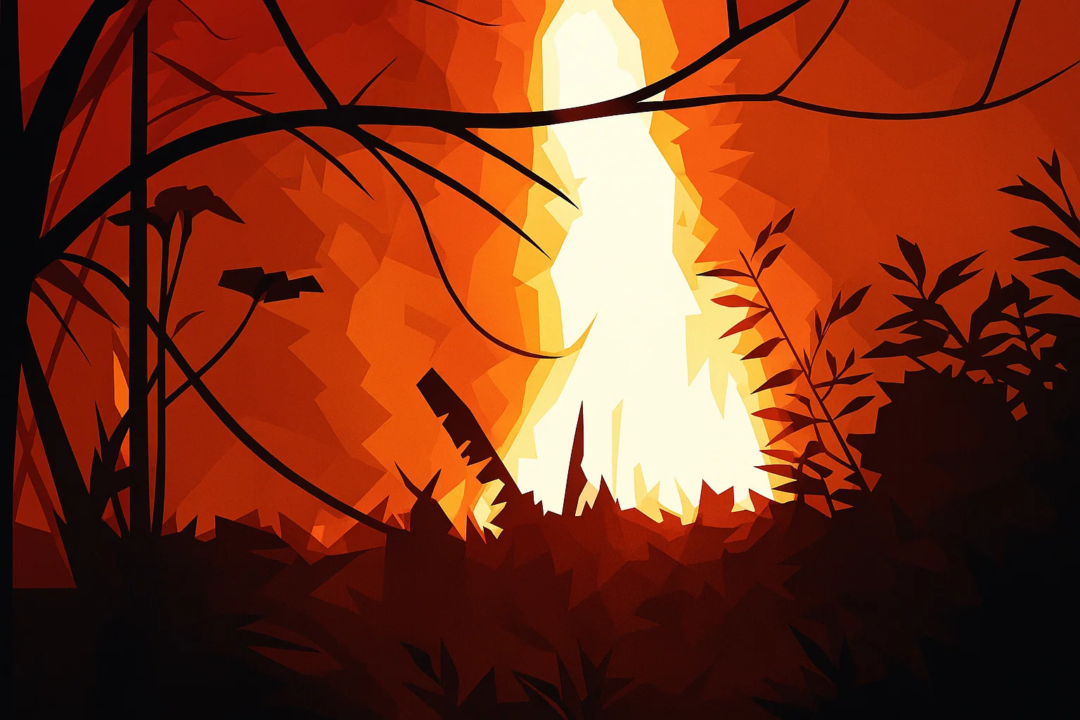 Ilustrasi - Penampakan ledakan di sumur gas milik Pertamina EP di Kampung Babakan Cidahu, Desa Cidahu, Kecamatan Pagaden Barat, Subang, Jawa Barat.