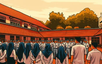 Ilustrasi - Sebanyak 100 siswa sekolah rakyat yang terpilih akan menghadiri langsung upacara HUT RI ke-80 di Istana Merdeka, Jakarta pada 17 Agustus 2025.